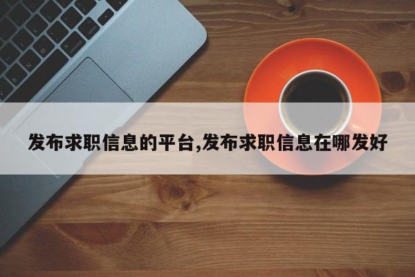 发布求职信息的平台,发布求职信息在哪发好